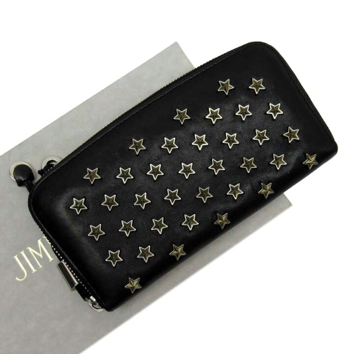 楽天市場】ジミーチュウ JIMMY CHOO ラウンドファスナー長財布 スター  