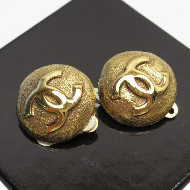 楽天市場】シャネル CHANEL イヤリング ココマーク ゴールド 金属素材 