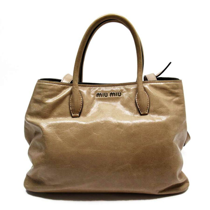 楽天市場】ミュウミュウ MIU MIU ハンドバッグ 斜め掛けショルダー  