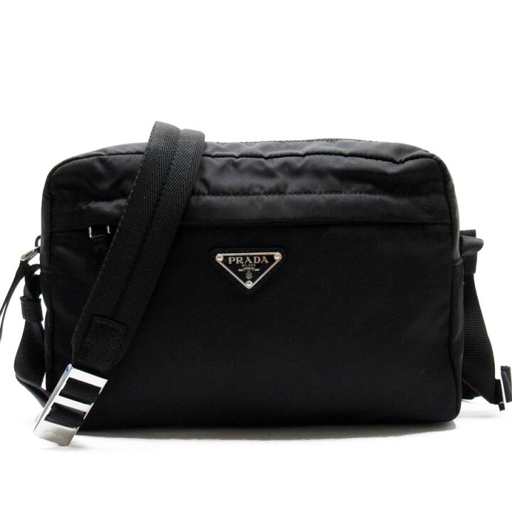 楽天市場】プラダ PRADA 斜め掛けショルダーバッグ 三角ロゴ NERO 