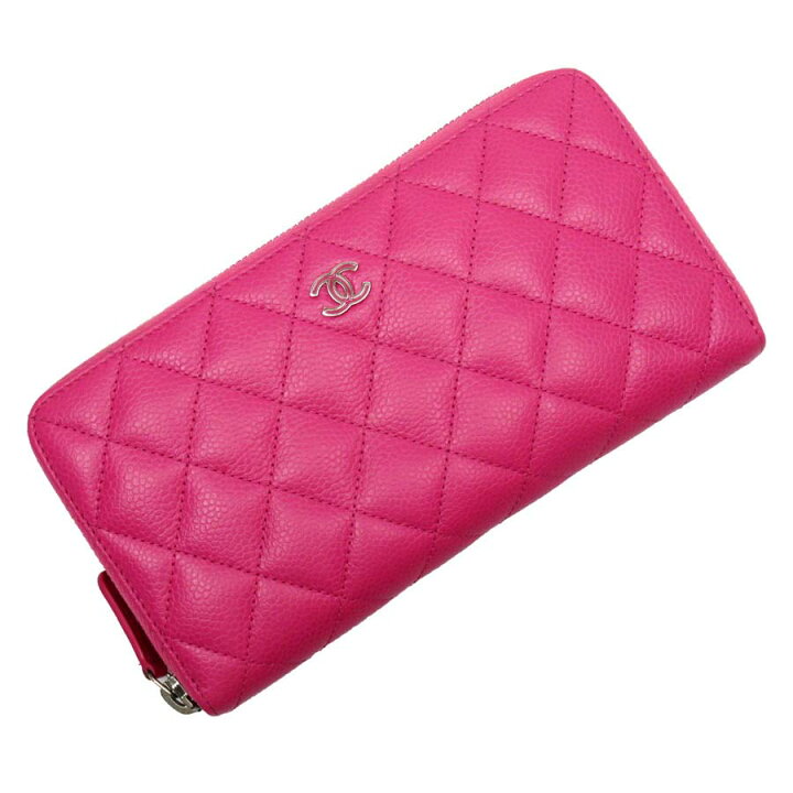 楽天市場】シャネル CHANEL ラウンドファスナー長財布 ココマーク 