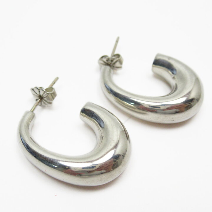 楽天市場】ティファニー Tiffany&Co. ピアス ハーフ フープピアス  