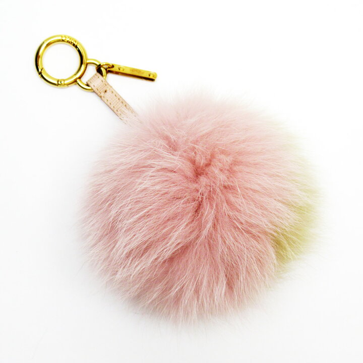 楽天市場】フェンディ FENDI キーホルダー チャーム ポンポン ピンク系  