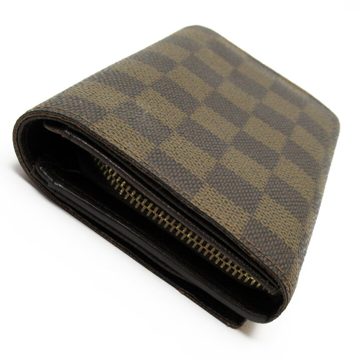 楽天市場】ルイヴィトン Louis Vuitton 二つ折り財布 ダミエ 