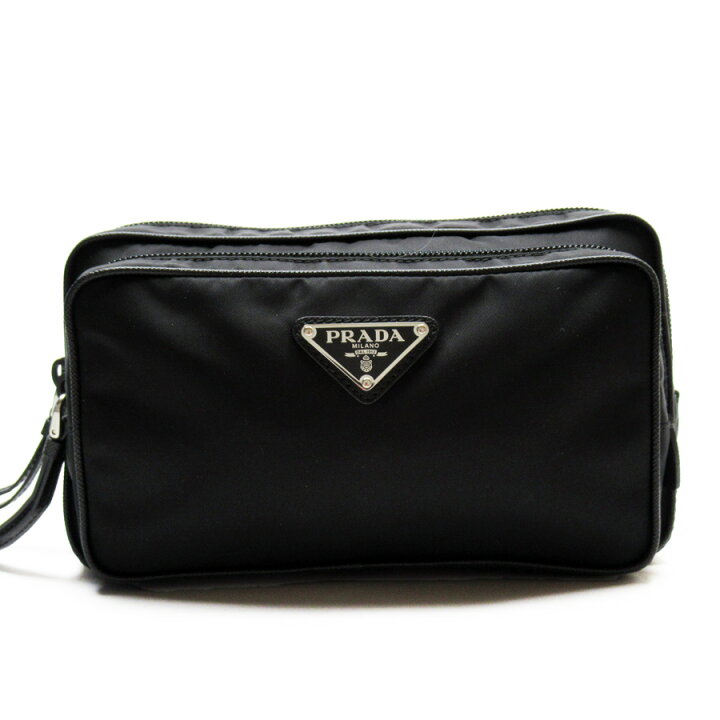 楽天市場】【美品】プラダ PRADA ボディバッグ ウエストポーチ 三角  