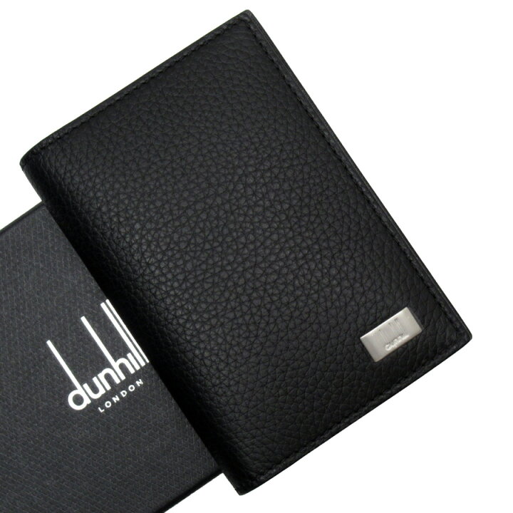 楽天市場】【美品】ダンヒル dunhill カードケース 名刺入れ ブラック 