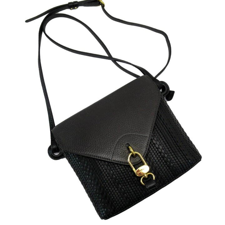 楽天市場】デルヴォー DELVAUX 斜め掛けショルダーバッグ ブラックx 