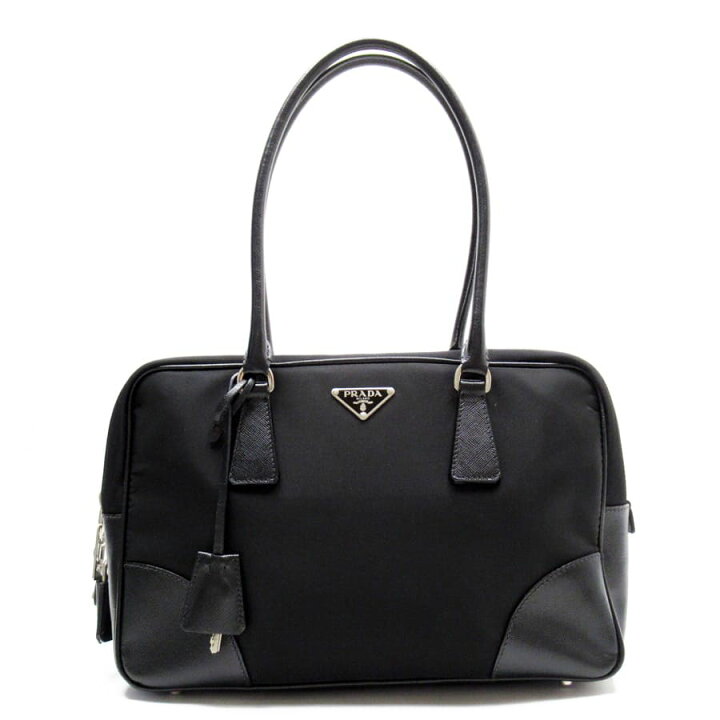 楽天市場】プラダ PRADA ショルダーバッグ 三角ロゴ ブラック  