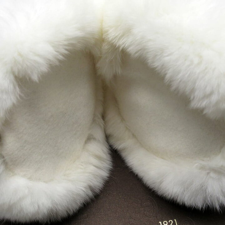 楽天市場】グッチ GUCCI イヤーマフ 耳あて シマ ホワイト系 ラビット 