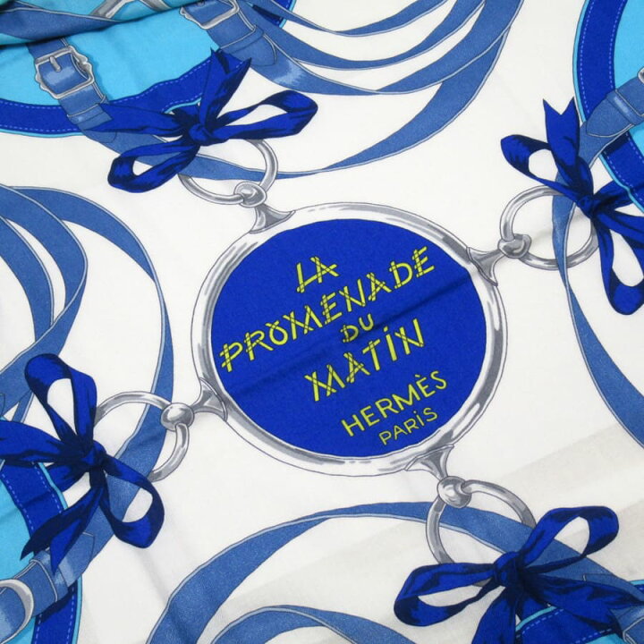 楽天市場】エルメス HERMES スカーフ ストール カレ140 LA PROMENADE  