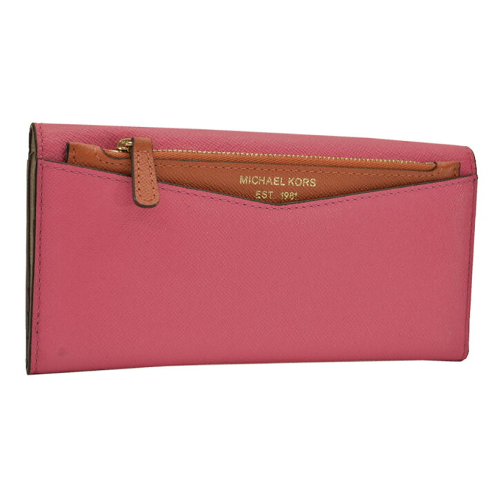 楽天市場】マイケルコース MICHAEL KORS 長財布 ショッキングピンクx  