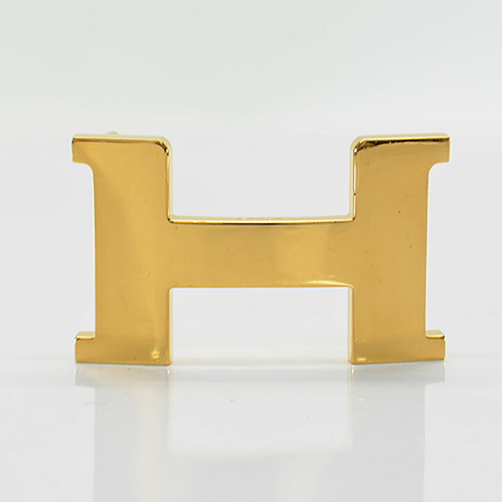 エルメス HERMES ロウリスベルトバックル ゴールド メタル アクセサリー 