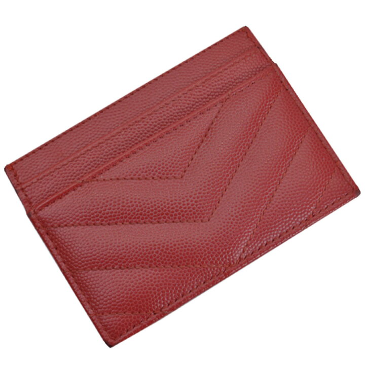 楽天市場】イヴサンローラン YVES SAINT LAURENT カードケース レッド 