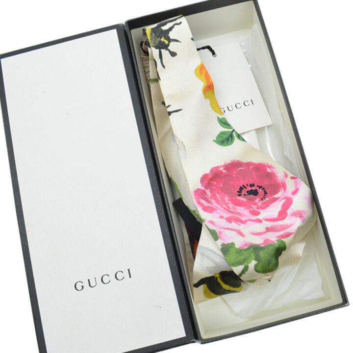 楽天市場】グッチ GUCCI ヘアバンド ベージュxピンクxグリーンx  