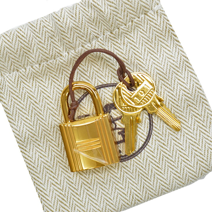 楽天市場】【美品】エルメス HERMES カデナ キー ゴールド 金属素材 