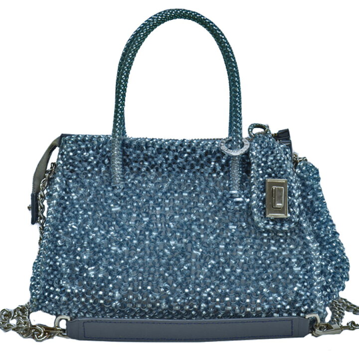 楽天市場】アンテプリマ ANTEPRIMA バッグ ブルーxネイビーxシルバー  