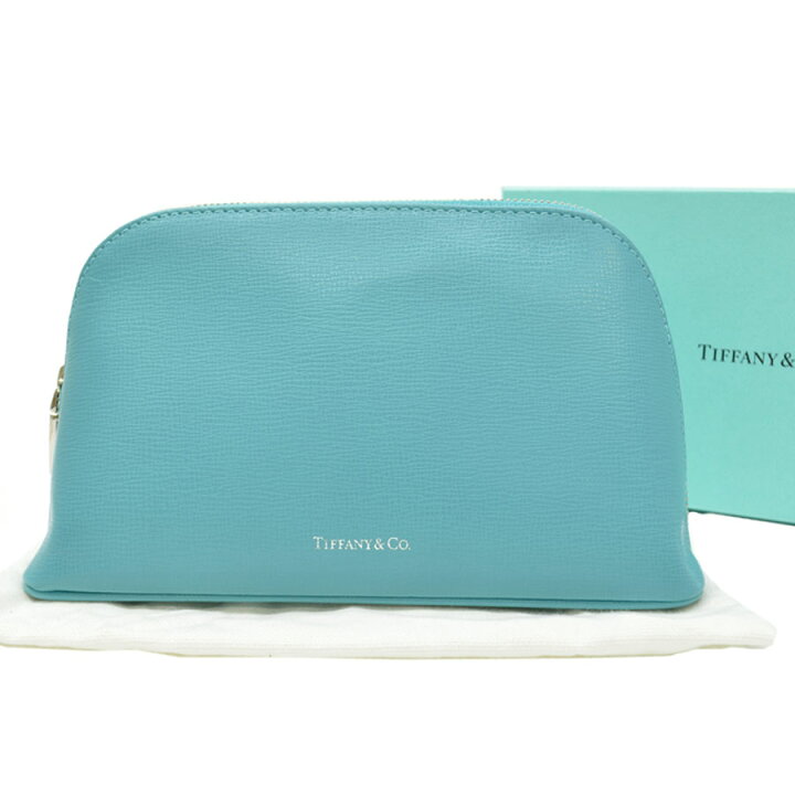 楽天市場】ティファニー Tiffany&Co. ポーチ ティファニーブルーx 