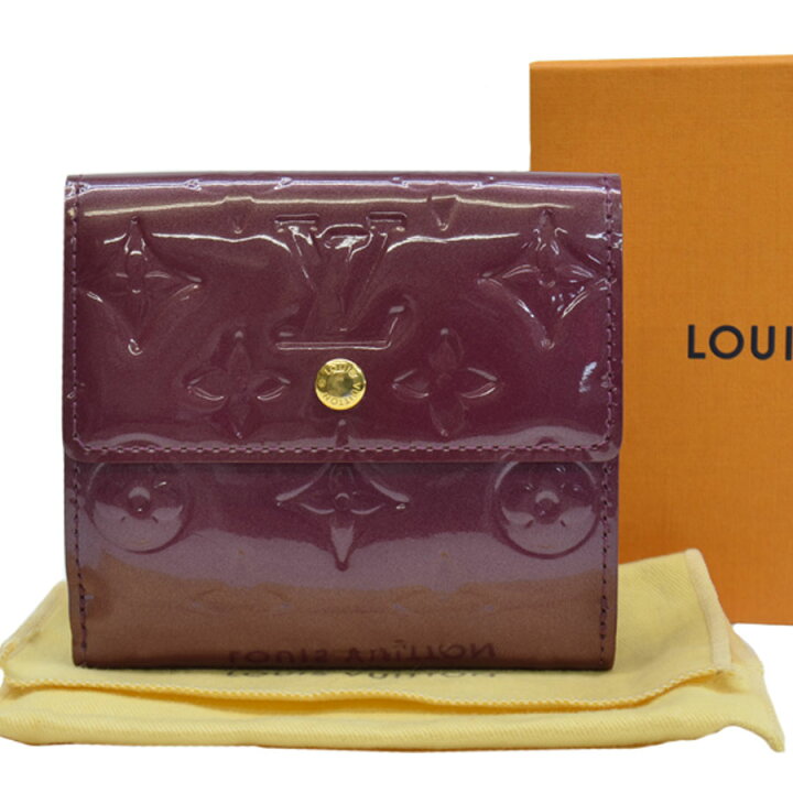 新品同様】ルイヴィトン モノグラム エリーズ ヴェルニ ダブルホック  