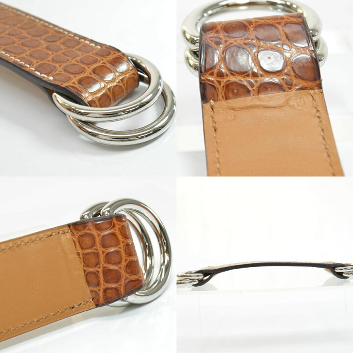 楽天市場】【新品同様】エルメス HERMES スカーフベルト ロマンス  