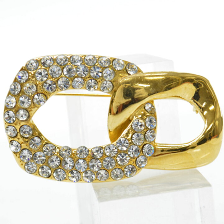 楽天市場】イヴサンローラン YVES SAINT LAURENT ブローチ ゴールドx  