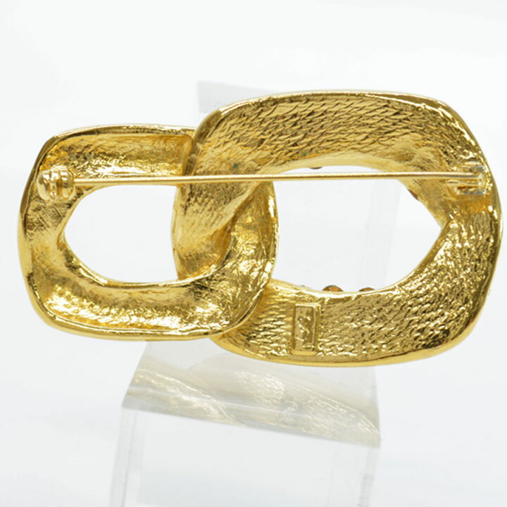 楽天市場】イヴサンローラン YVES SAINT LAURENT ブローチ ゴールドx  