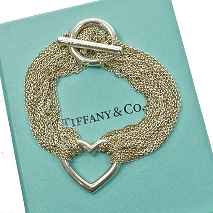 楽天市場】ティファニー Tiffany&Co. ブレスレット トグル 10連 トグル 
