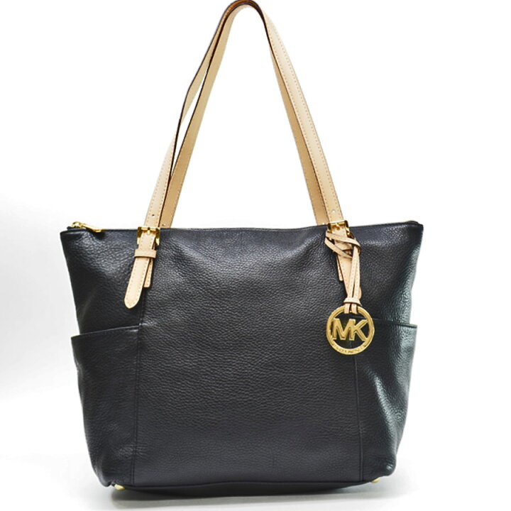 楽天市場】マイケルコース MICHAEL KORS バッグ ブラックxベージュx  