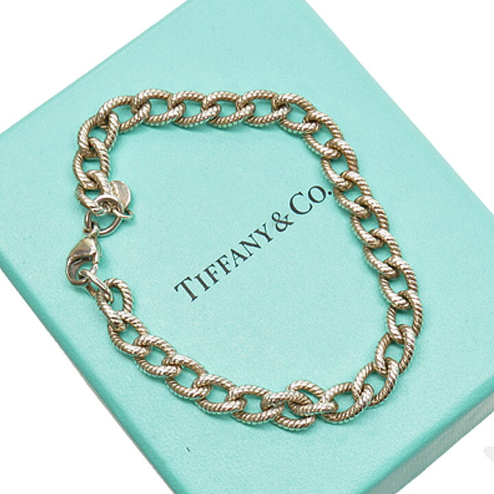 ティファニー TIFFANY ツイストロープリンク ブレスレット SV925  