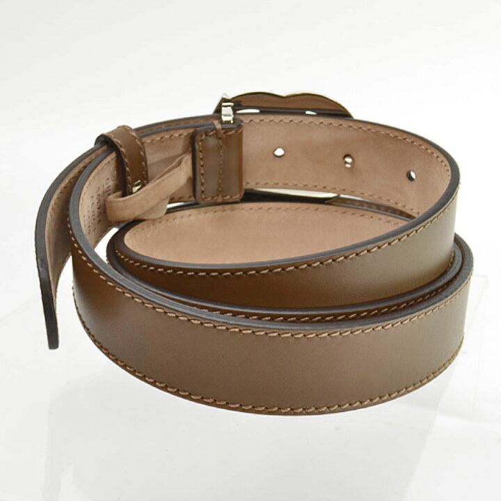 楽天市場】グッチ GUCCI ベルト (105/42) GGモチーフ ブラウンx 