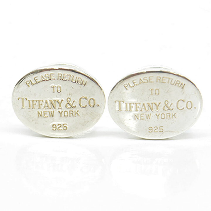 楽天市場】ティファニー Tiffany&Co. カフスボタン リターントゥ 