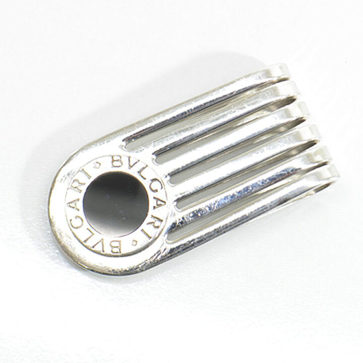 廃盤✨レア✨美品❤BVLGARI ブルガリSV925 マネークリップ シルバー  