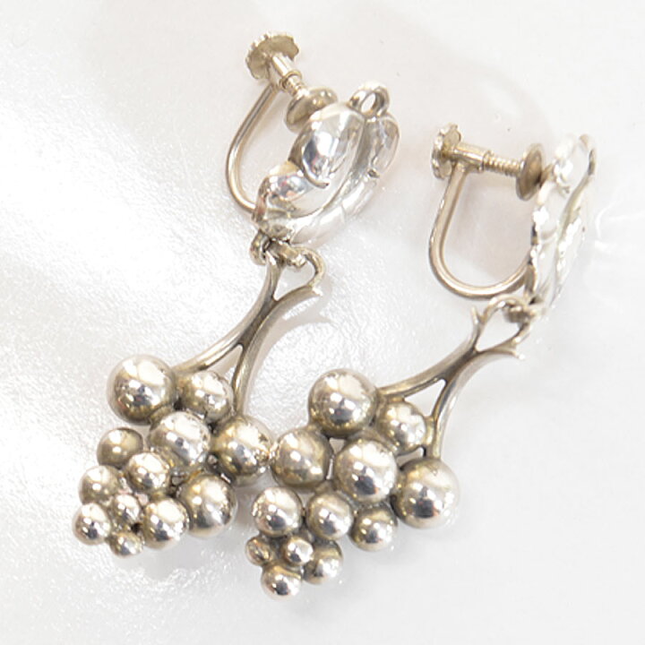 楽天市場】ジョージジェンセン GEORG JENSEN イヤリング ぶどう 