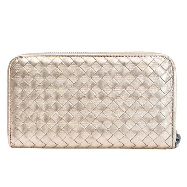 楽天市場】ボッテガヴェネタ 長財布 イントレチャート ピンクゴールド  