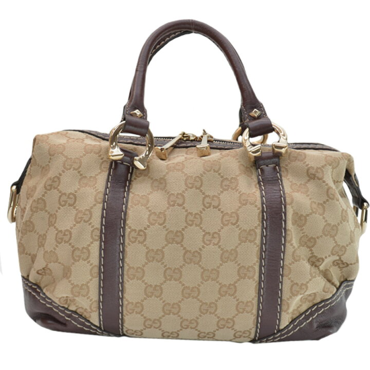 楽天市場】グッチ GUCCI バッグ GG柄 ブラウンxベージュxゴールド 