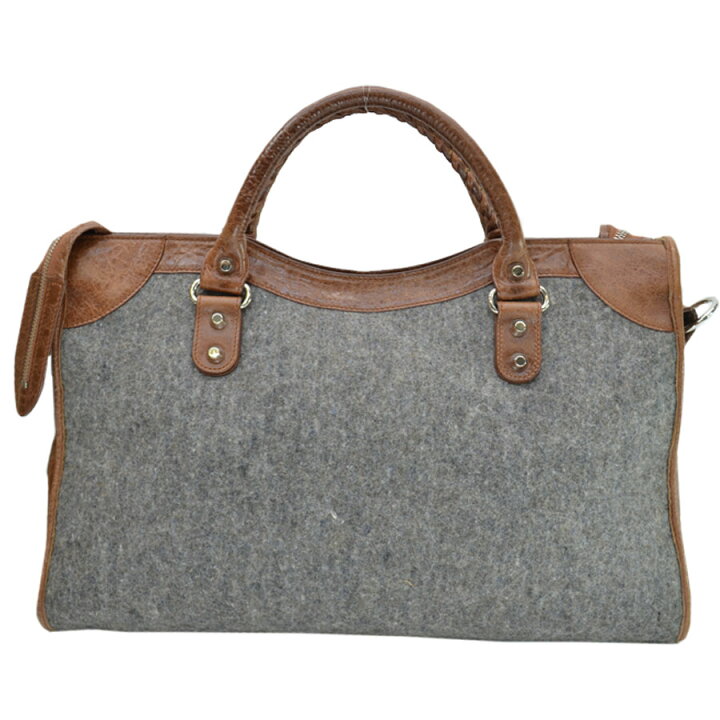 楽天市場】バレンシアガ BALENCIAGA バッグ ザ・シティ グレーx  