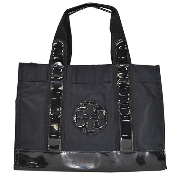 楽天市場】トリーバーチ TORY BURCH トートバッグ ブラック ナイロンx  