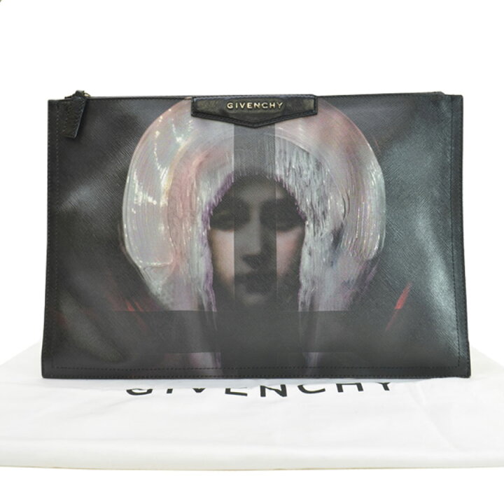 楽天市場】ジバンシィ GIVENCHY バッグ ブラックxグレー系xピンク系  