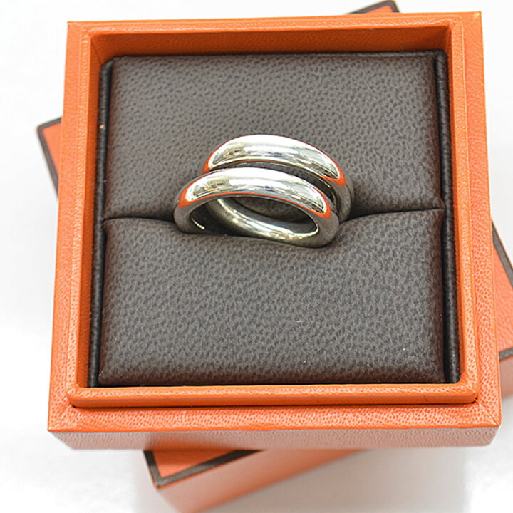 楽天市場】エルメス HERMES 指輪 ヴェルティージュ シルバー SV925  