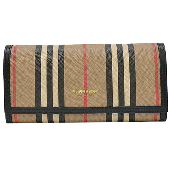 楽天市場】バーバリー BURBERRY 長財布 ブラウンxベージュxブラック 