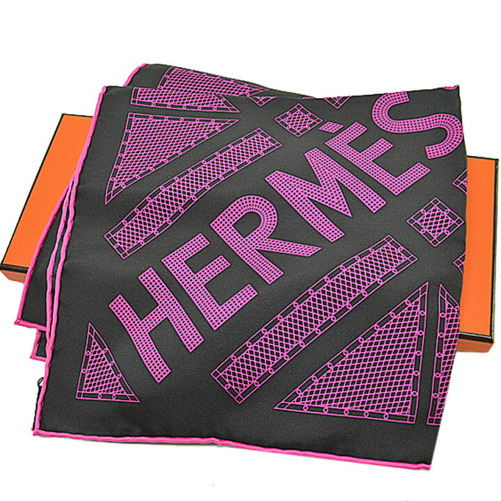 楽天市場】【美品】エルメス HERMES スカーフ カレ45 SELLIER セリエ  