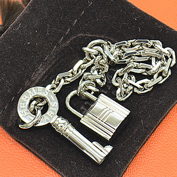 楽天市場】【美品】エルメス HERMES スカーフリング カデナ キー  