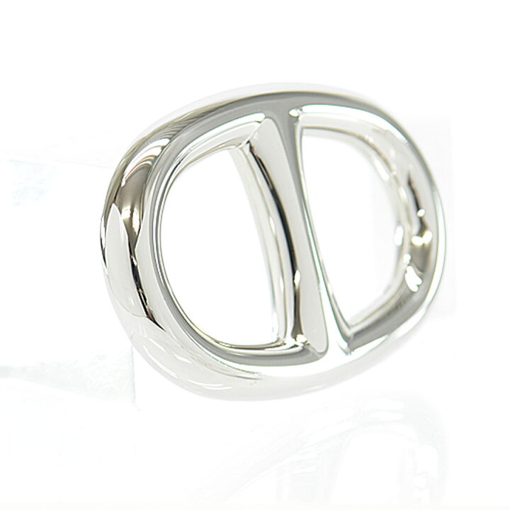 楽天市場】エルメス HERMES スカーフリング シェーヌダンクル シルバー  