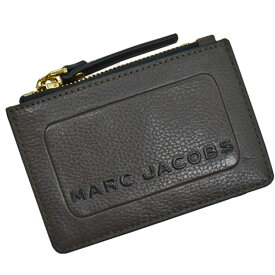 マークジェイコブス MARC JACOBS コインケース チョコブラウン レザー カードケース パスケース レディース メンズ 【中古】【定番人気】 - k9675a