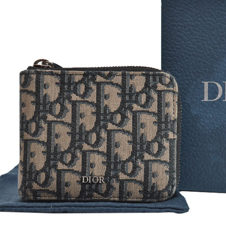 楽天市場】クリスチャンディオール Christian Dior 財布 オブリーク  