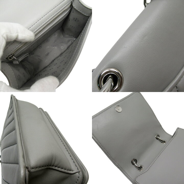 楽天市場】トリーバーチ TORY BURCH 斜め掛けショルダーバッグ グレーx  