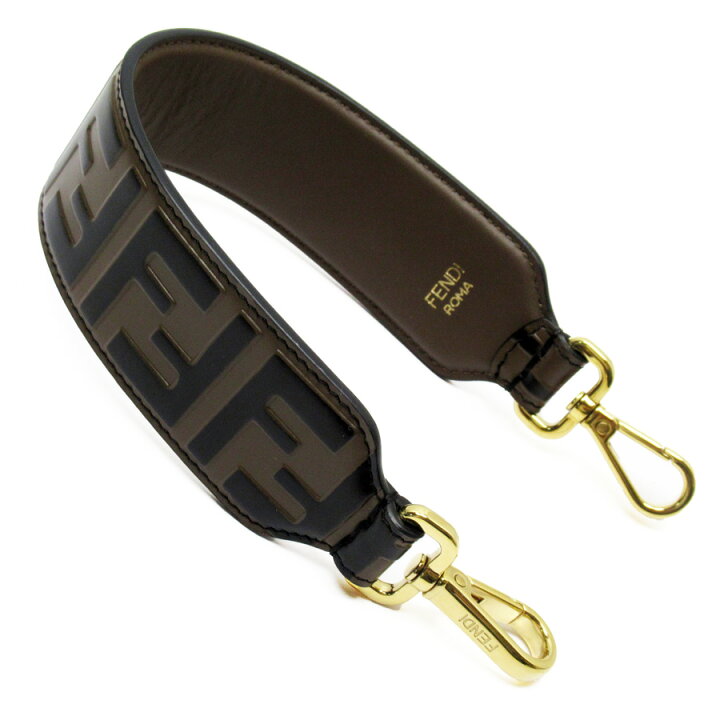 楽天市場】フェンディ FENDI ハンドル 替えハンドル ブラウン系x  