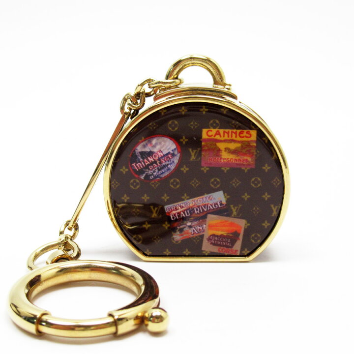 中古 ルイヴィトン LOUIS VUITTON キーホルダー チャーム ポルトクレ 
