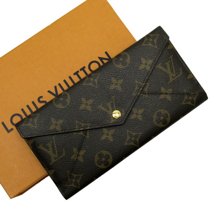 楽天市場】ルイヴィトン LOUIS VUITTON 二つ折り長財布 モノグラム 