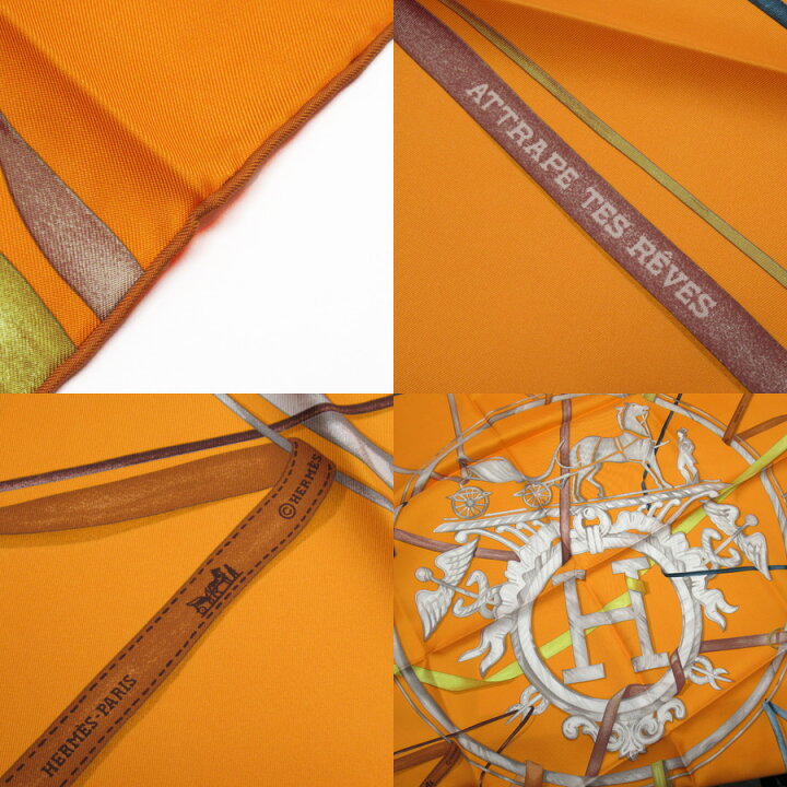 楽天市場】【新品同様】エルメス HERMES スカーフ（タグ付き） カレ90 