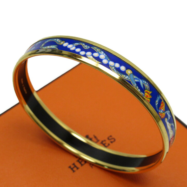 エルメス バングル エナメルブレスレット エマイユ シェーヌダンクル 